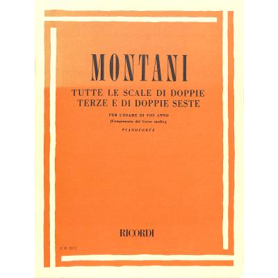 9790041823720 - Tutte le scale doppie terze 9790041823720 - Tutte le scale doppie terze