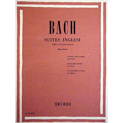 9790041823744 - Englische Suiten BWV 806-811