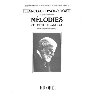 9790041377650 - Melodies su testi francesi 1 ga 12 9790041377650 - Melodies su testi francesi 1 ga 12