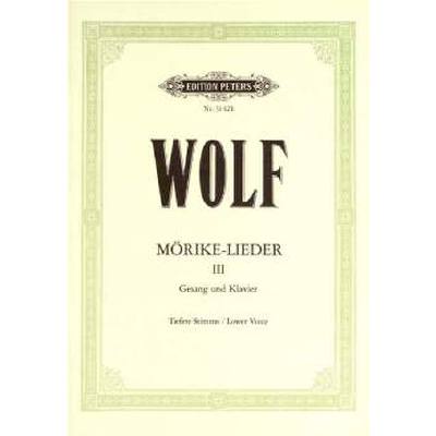 9790014105914 - Moerike Lieder 3 9790014105914 - Moerike Lieder 3