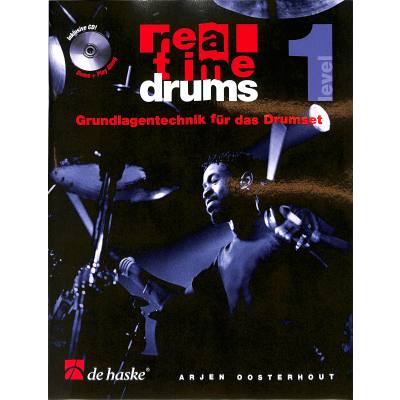 9789043102926 - Real Time Drums m Audio-CD - Arjen Oosterhout Geheftet