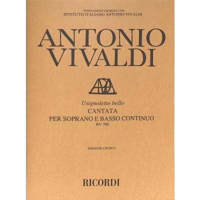 9790041913384 - Usignoletto bello RV 796