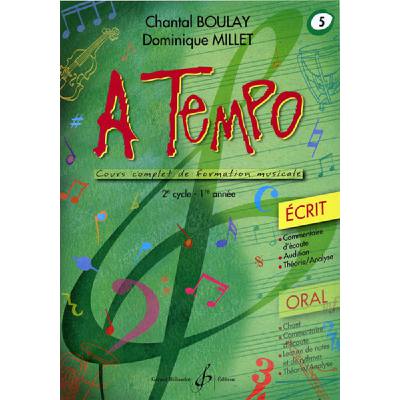 9790043083658 - A TEMPO 5 - ECRIT 9790043083658 - A TEMPO 5 - ECRIT