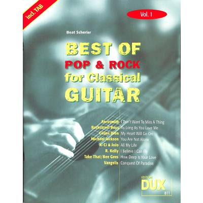 9783934958784 - Best of Pop + Rock for classical guitar 1