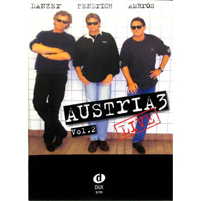 4031658007796 - Austria 3 - Live Vol 2Vol2 - Rainhard Fendrich Wolfgang Ambros Georg Danzer Kartoniert (TB)