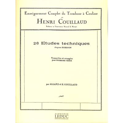 9790046247354 - 26 Etudes techniques dapres Bourdogni