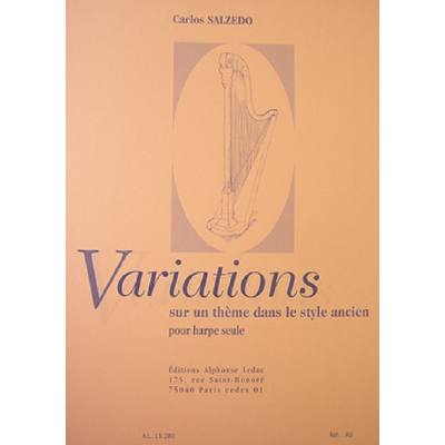 9790046152801 - Variations sur un theme dans le style ancien