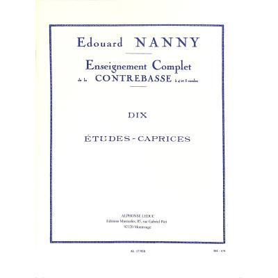 9790046179280 - 10 Etudes caprices 9790046179280 - 10 Etudes caprices