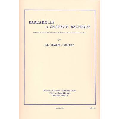 9790046212802 - Barcarolle + Chanson bachique 9790046212802 - Barcarolle + Chanson bachique