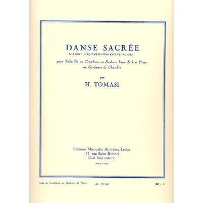 Danse sacree - 5 danses profanes et sacrees 3