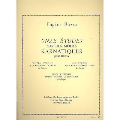 9790046245510 - 11 Etudes des modes karnatiques 9790046245510 - 11 Etudes des modes karnatiques