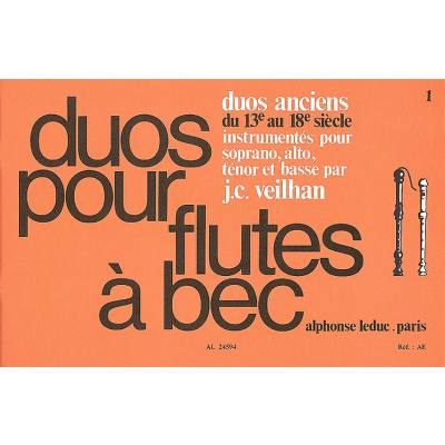 9790046245947 - Duos anciens du 13 au 18 siecle