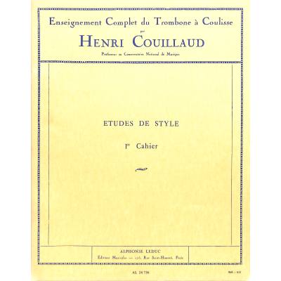 9790046247361 - Etudes de style 1