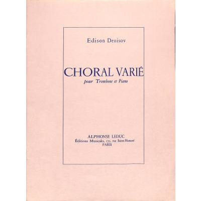 9790046255809 - Choral varie