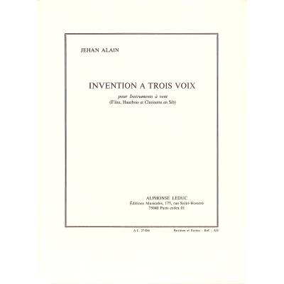 9790046274862 - Invention a trois voix 9790046274862 - Invention a trois voix