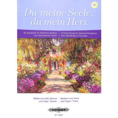 9790014110253 - Du meine Seele du mein Herz | 50 Sololieder für feierliche Anlässe von Hochzeit bis Trauer