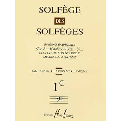 Solfege des solfeges 1c sans accompagnement