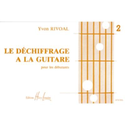 9790230947459 - Dechiffrage a la guitare 2 9790230947459 - Dechiffrage a la guitare 2