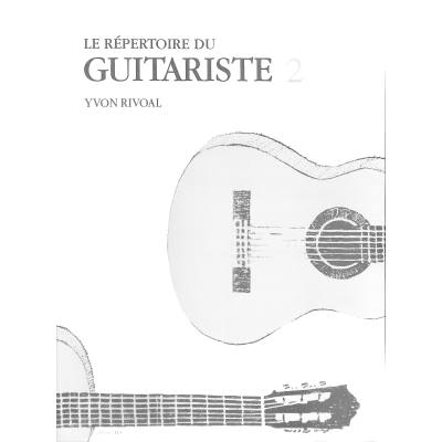 9790230949620 - Repertoire du guitariste 2