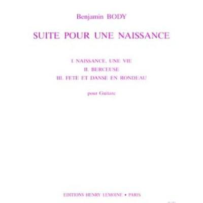 9790230961172 - SUITE POUR UNE NAISSANCE