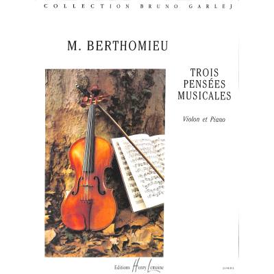 9790230963985 - 3 pensees musicales 9790230963985 - 3 pensees musicales