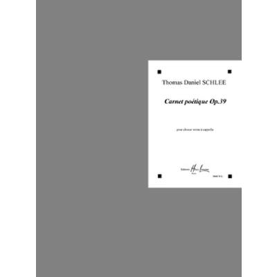 9790230966627 - Carnet poetique op 39 9790230966627 - Carnet poetique op 39