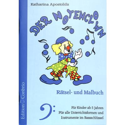 9783906415277 - Der Notenclown - Mal und Rätselbuch