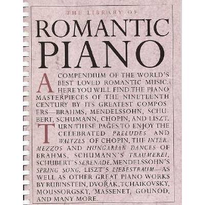 9780825617102 - Library of romantic piano