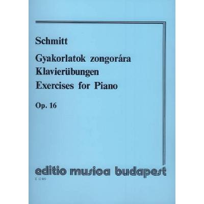 9790080128695 - Exercises op 16 (Klavierübungen)