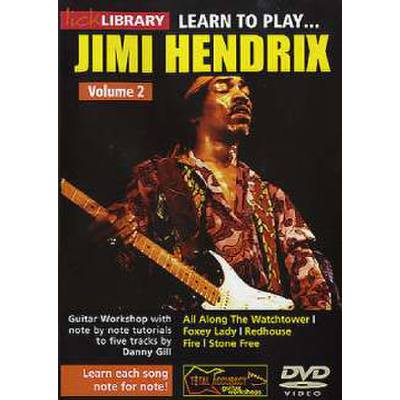 5060088820957 - Roadrock International - Lick Library Learn To Play Jimi Hendrix 2 DVD