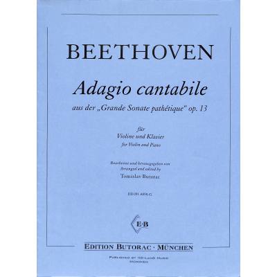 9790502900403 - Adagio cantabile (aus Grande Sonate pathetique op 13)