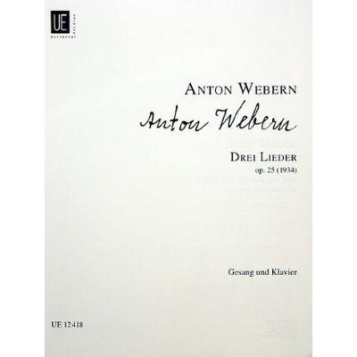 9783702413415 - 3 Lieder op 25