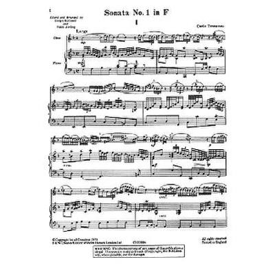 Sonate 1 F-Dur