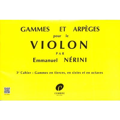 9790230300124 - Gammes et arpeges 3