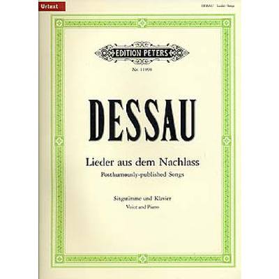 9790014109592 - Lieder aus dem Nachlass