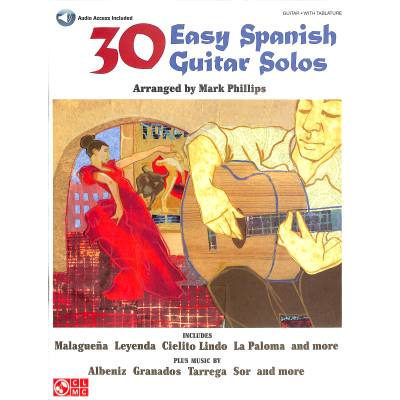 0884088248147 - 30 easy spanish guitar solos