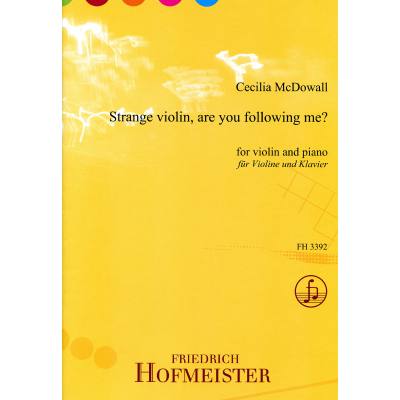 9790203433927 - STRANGE VIOLIN ARE YOU FOLLOWING ME 9790203433927 - STRANGE VIOLIN ARE YOU FOLLOWING ME
