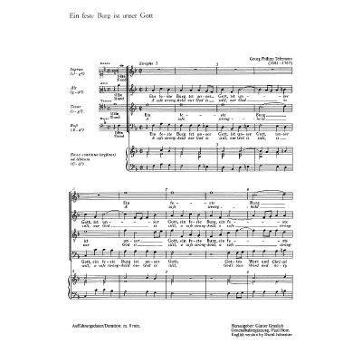 9790007054977 - Ein feste Burg ist unser Gott