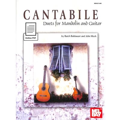 0796279038607 - Cantabile - Duets for mandolin + guitar 0796279038607 - Cantabile - Duets for mandolin + guitar