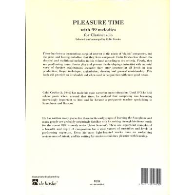 Pleasure Time 99 Melodies Notenbuch De notenbuch de