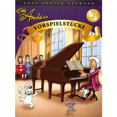 9783865434432 - Little Amadeus VorspielstückeBd2 - Hans-Günter Heumann Geheftet