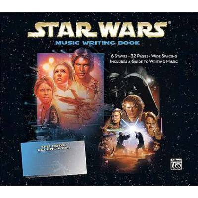 0038081336053 - Star Wars music writing book