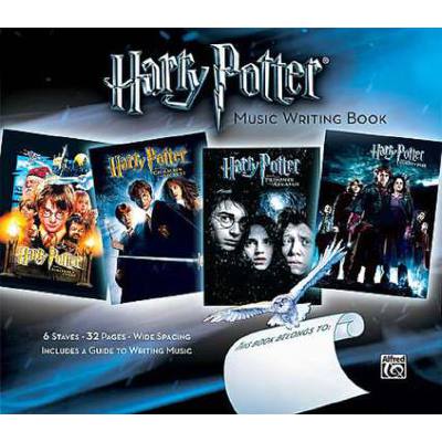 9780739056066 - HARRY POTTER MUSIC WRITING BOOK