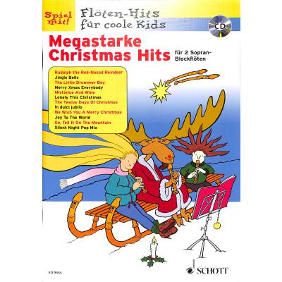 9790001131797 - Noten Megastarke Christmas Hits ED 9444 Blockflöte incl Playback CD