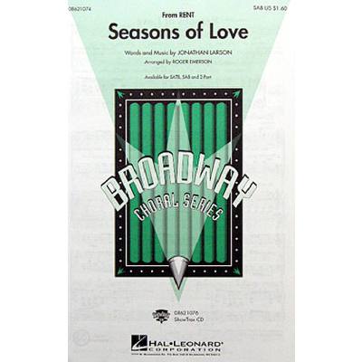 0073999210743 - Seasons of love (aus Rent)