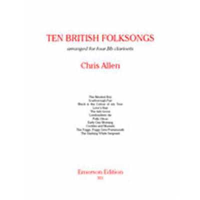 9790570404162 - 10 british folksongs