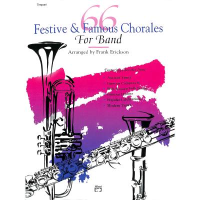 0038081008868 - 66 festive + famous chorales for band