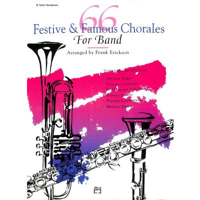 0038081008738 - 66 festive + famous chorales for band