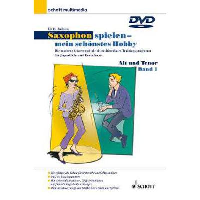 9783795776077 - - GEBRAUCHT Saxophon spielen - mein schönstes Hobby Alt- u Tenorsaxophon 1 DVD - Preis vom 02082023 050232 h