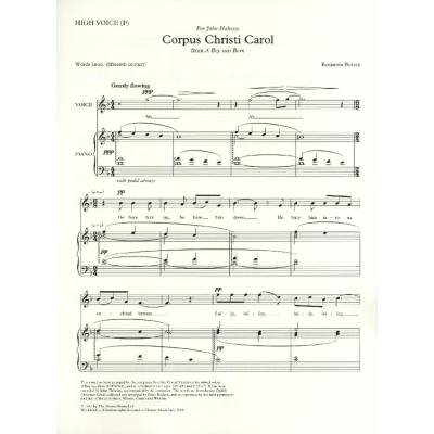 9781849387057 - Corpus Christi Carol F-Dur 9781849387057 - Corpus Christi Carol F-Dur